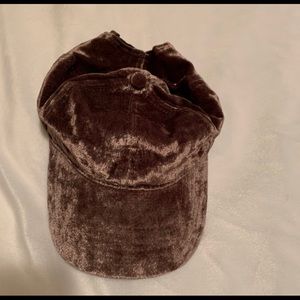 Bronze Velvet Hat